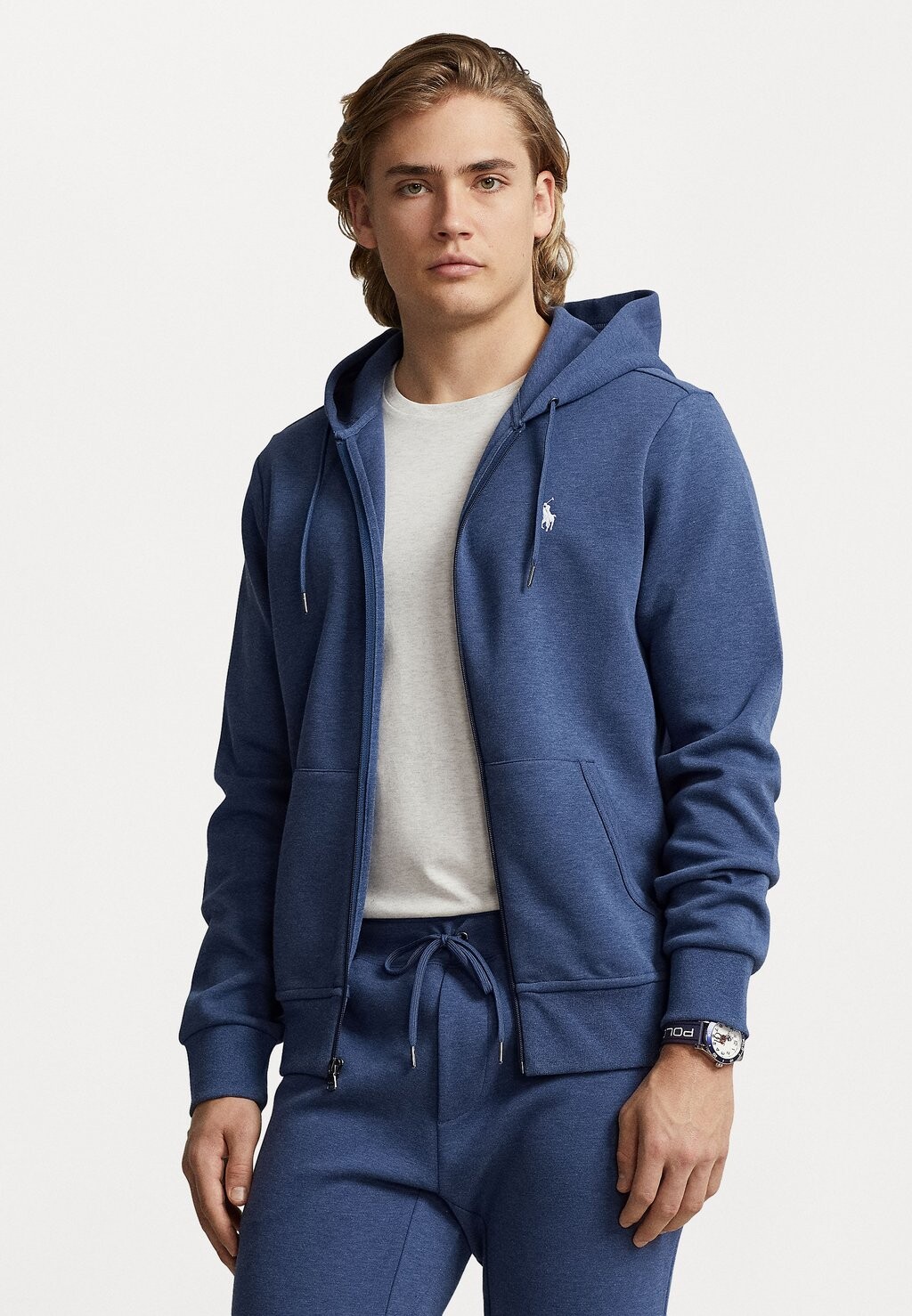 

Толстовка на молнии LONG SLEEVE Polo Ralph Lauren, дерби синий вереск