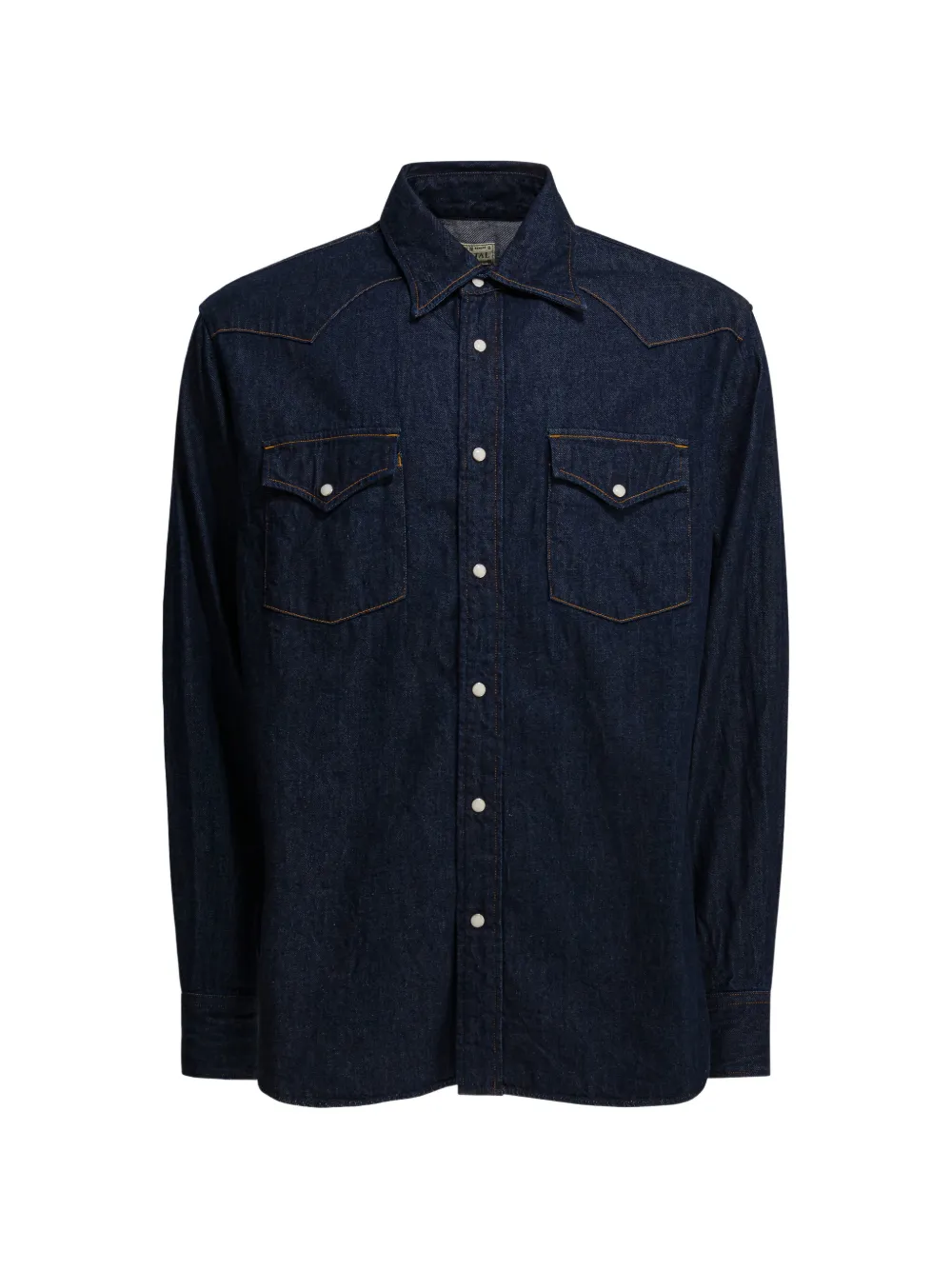 

Рубашка с нагрудным карманом Kapital, синий