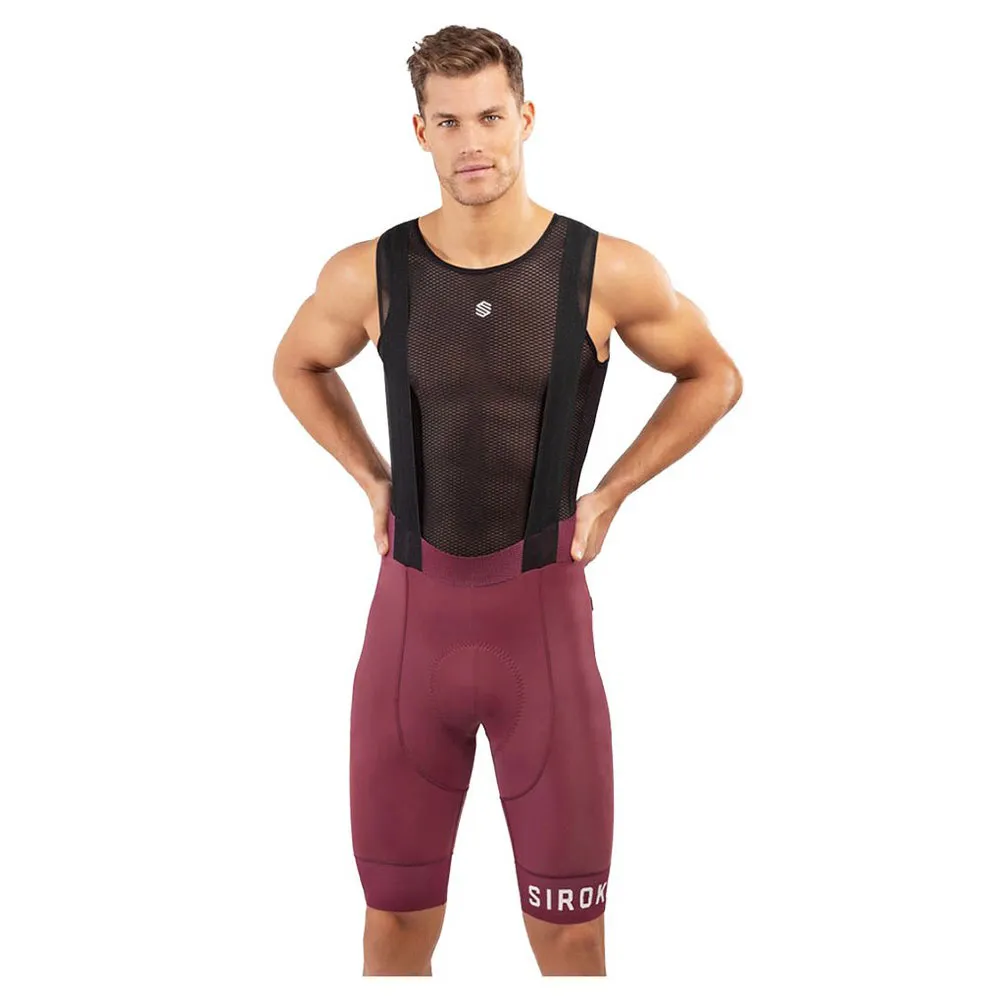 

Шорты с нагрудником Siroko BX Bionaz, красный