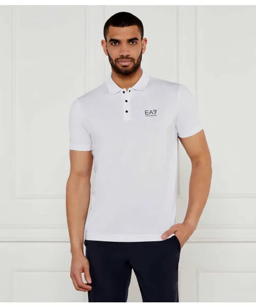 

Футболка поло Regular fit Ea7, белый