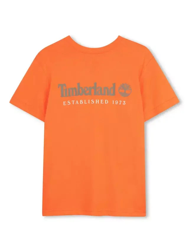 Детская футболка с логотипом Timberland, Orange