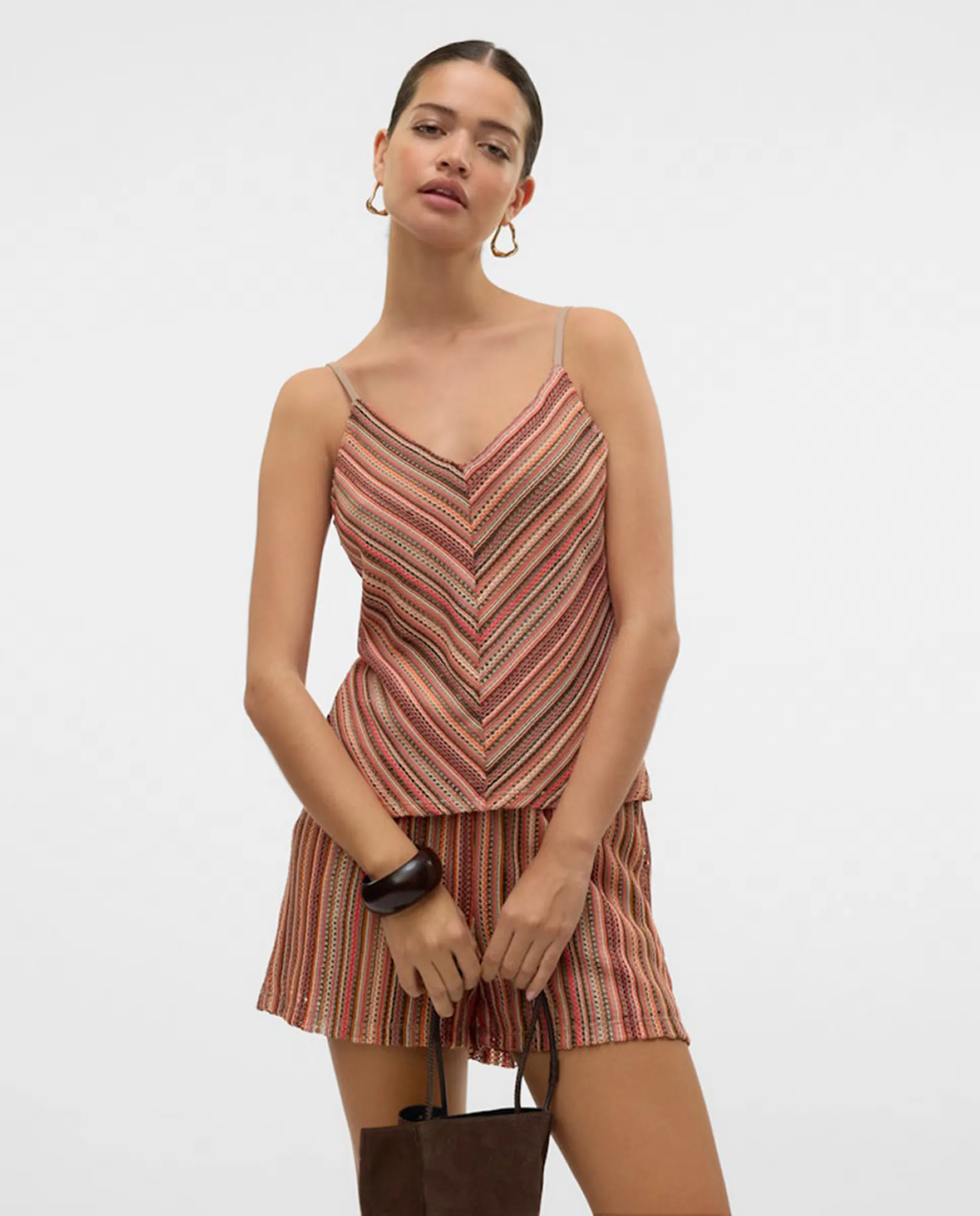 

Женский топ с тонкими бретелями Vero Moda, мультиколор