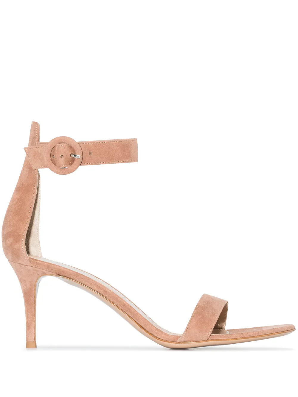 Босоножки Portofino 70 Gianvito Rossi, нейтральный