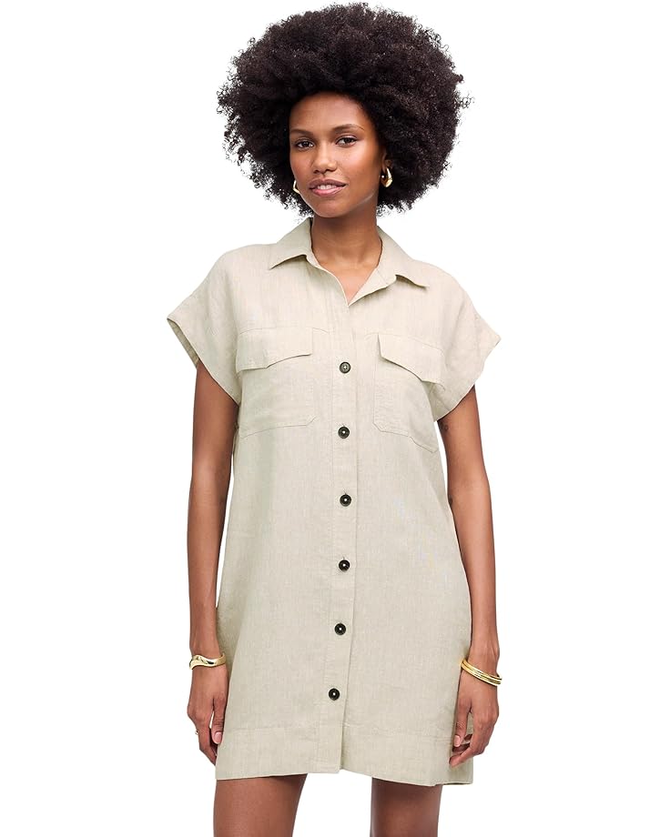 

Платье Madewell Sammy Utility Dress - Linen, цвет Oat