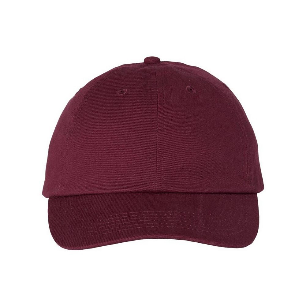 

Классическая кепка для пап Valucap для взрослых, биостиранная, цвет Maroon