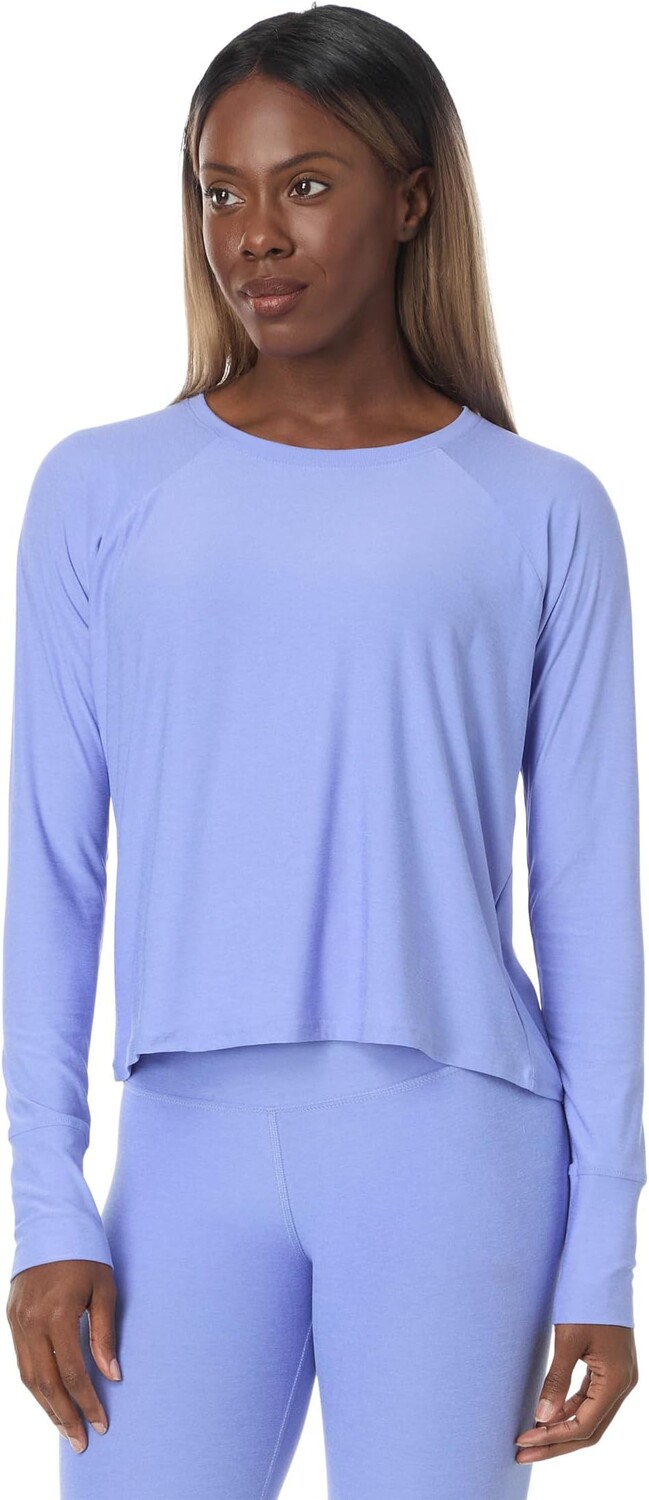 

Пуловер Beyond Yoga Featherweight Daydreamer Pullover, цвет Periwinkle Cloud Heather