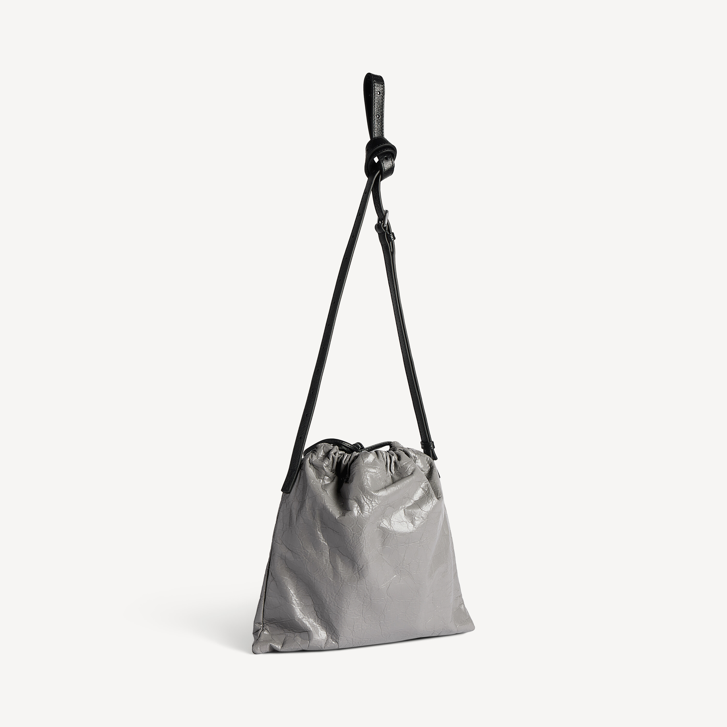 Мужская сумка через плечо shopper dust bag среднего размера в цвете balenciaga grey BALENCIAGA, balenciaga серый — фото 3