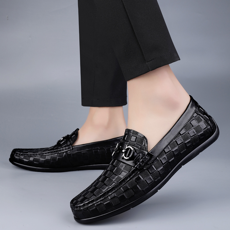 BAGE Мужские повседневные кроссовки Low Top черные, цвет Black — фото 2