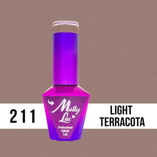 

Гибридный лак для ногтей Mollylac Obse, Molly Lac