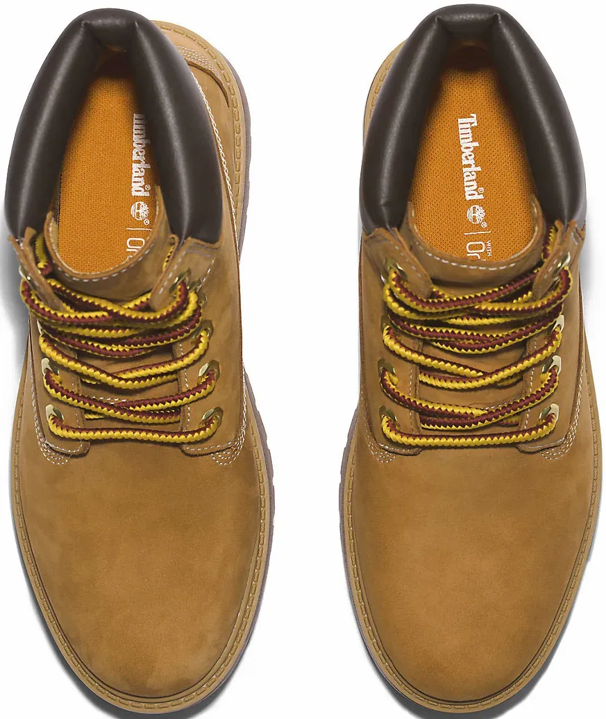 Ботинки Timberland TBL Premium Elevated 6in на шнуровке, кремовый — фото 4