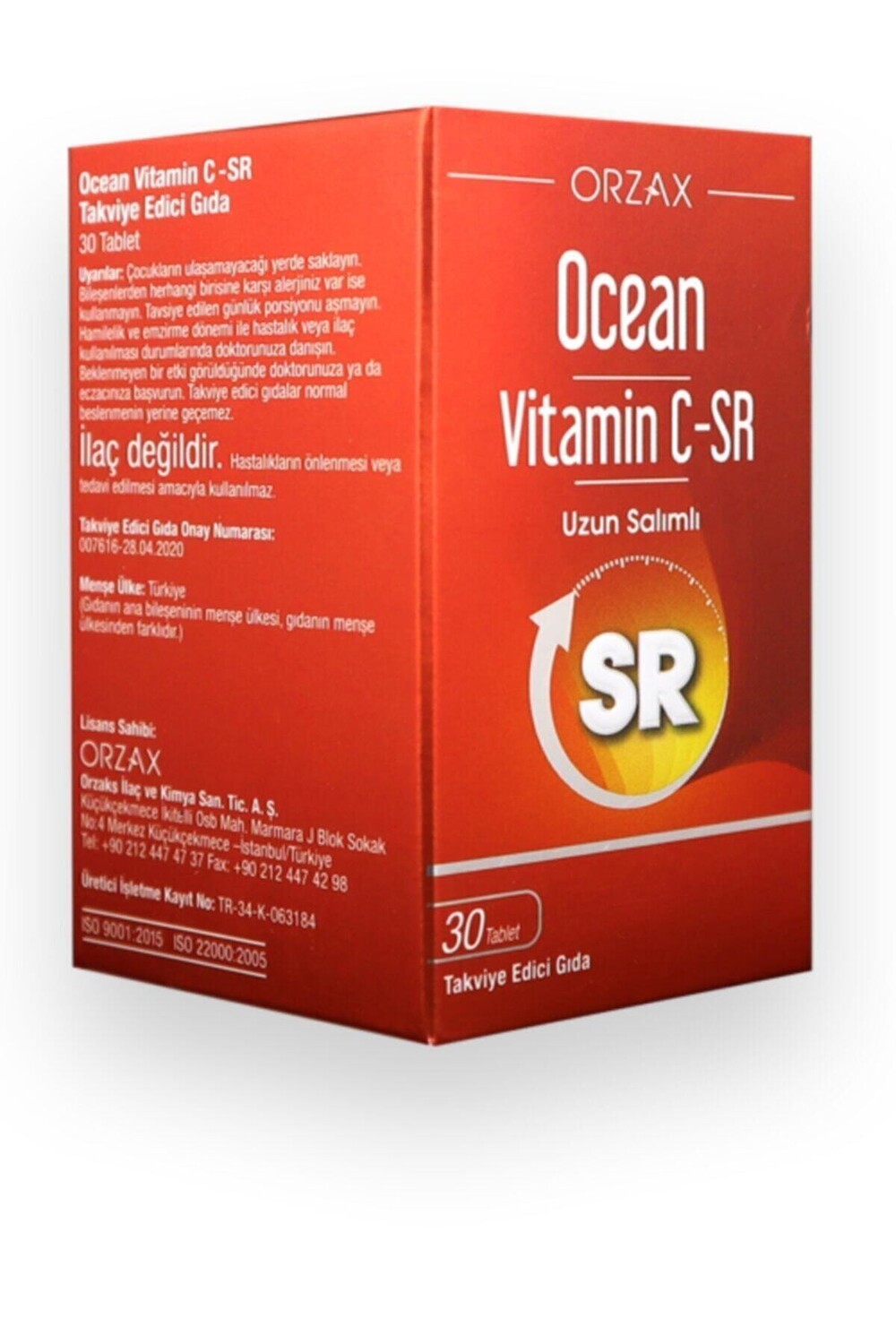 

Ocean Витамин C Sr 30 таблеток