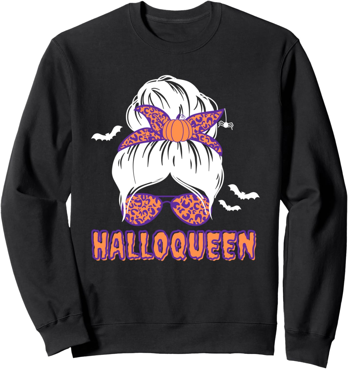 

Страшный и забавный костюм для вечеринки на Хэллоуин: толстовка Hello Queen Halloween Kostume, Tshirts Fur Damen Herren Kinder, черный