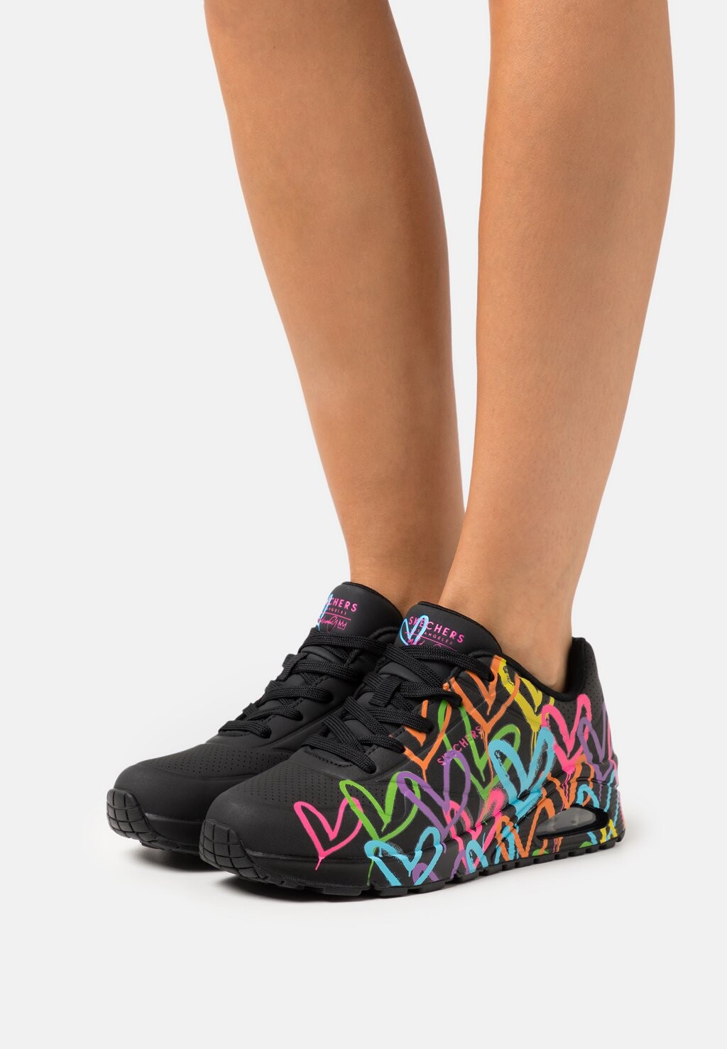 Кроссовки Skechers Uno, черный / разноцветный