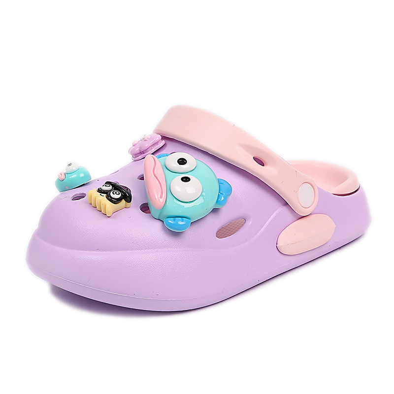 

Сандалии детские, нескользящие, износостойкие, дышащие RHOBESAM, фиолетовый/розовый