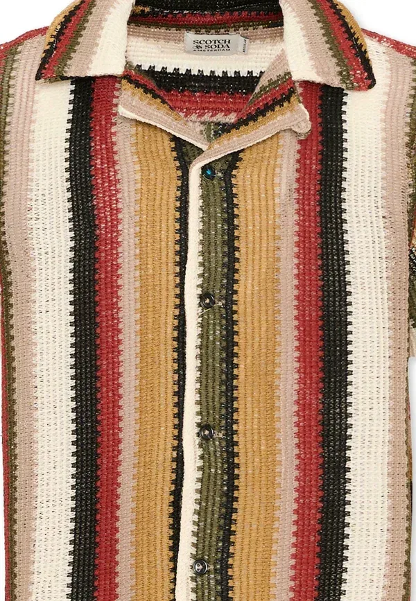 Рубашка с полосками Camicie Scotch & Soda, Multi Coloured, мультиколор — фото 3