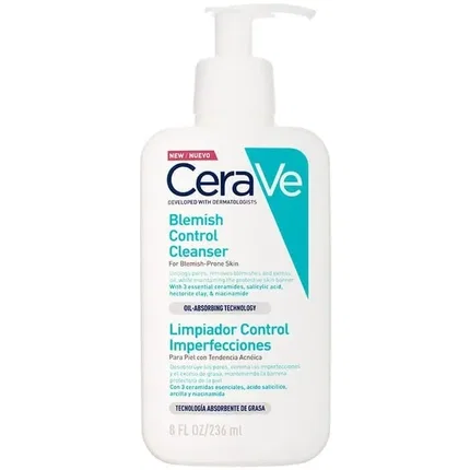 Гель для умывания от акне Cerave Acne Cleansing Gel, 236 мл