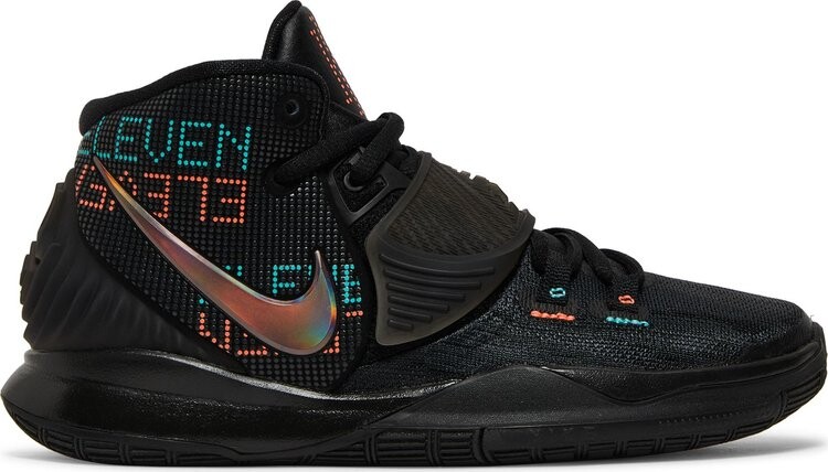 

Кроссовки Nike Kyrie 6 GS 'Shot Clock', черный