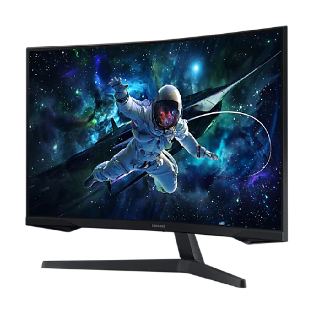 Игровой монитор изогнутый Samsung Odyssey G55C S32CG550EC, 32", 2560x1440, 165 Гц, VA, черный — фото 2