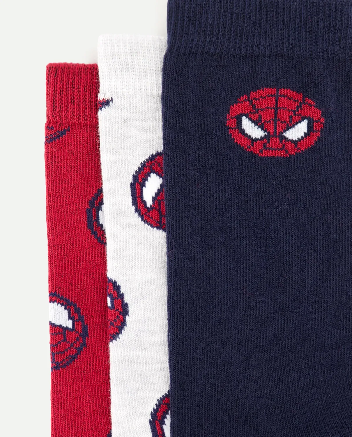 Детские носки с принтом Spiderman Cotton Juice, Multicolor — фото 2
