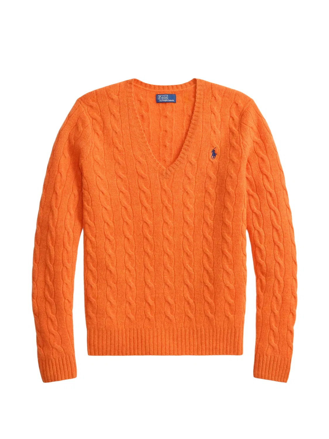 Polo Ralph Lauren Свитер из шерсти и кашемира оранжевый