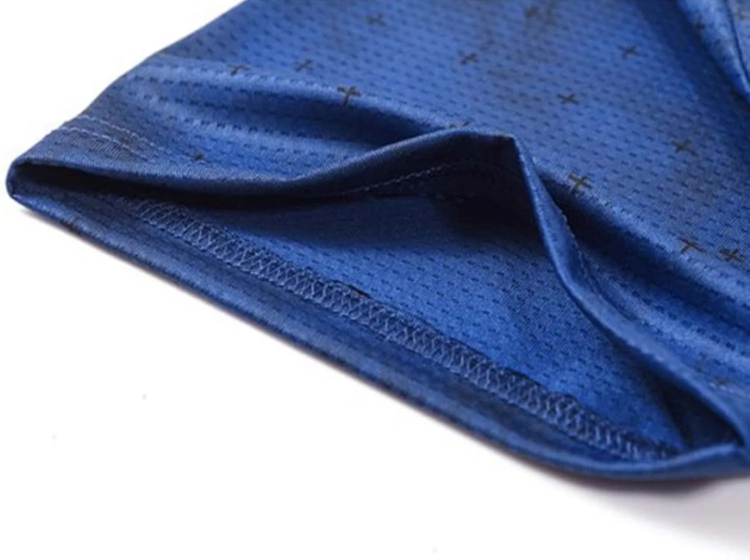 Мужская облегающая футболка с круглым вырезом Dry Fit, Blue — фото 2