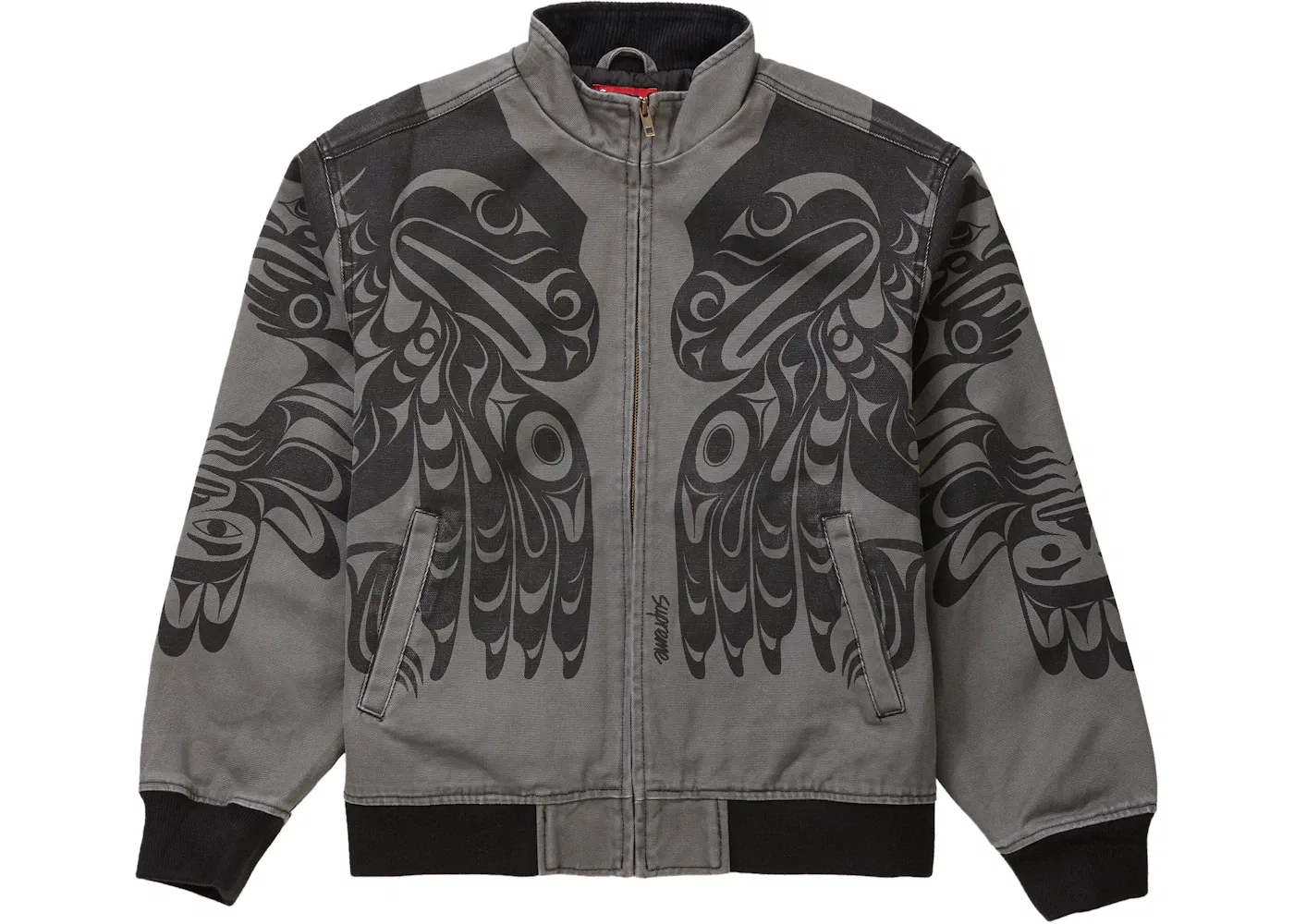 Мужская куртка Supreme Makah Zip Up Jacket, Grey