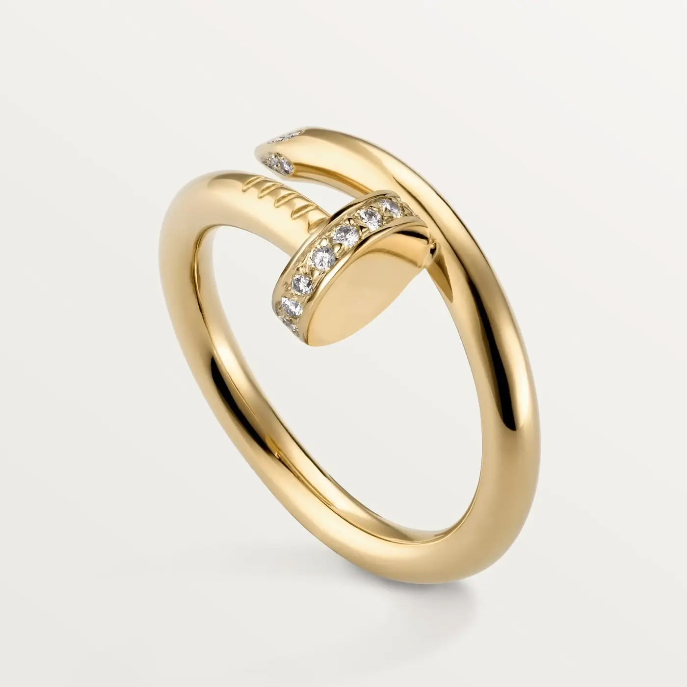 

Кольцо Cartier Juste un Clou, желтое золото/бриллианты