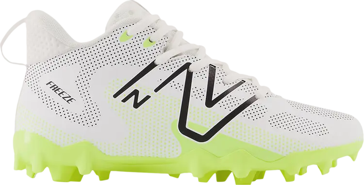 

Бутсы New Balance FreezeLX v4 Big Kid 'White Hi-Lite', белый