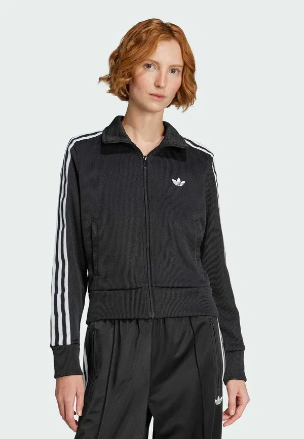 Тренировочная куртка Firebird с цветным рисунком Adidas Originals, белый/черный