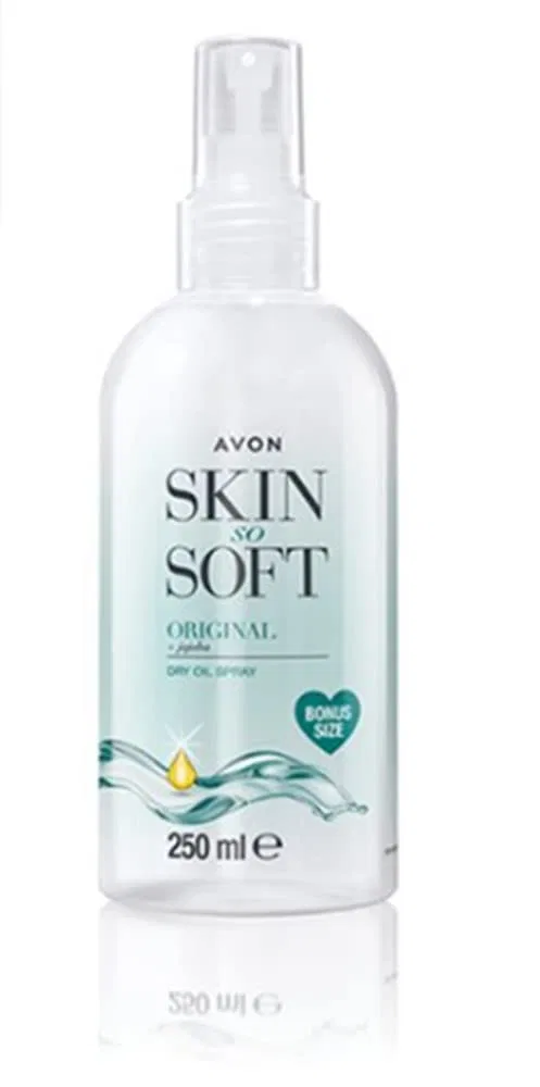 Масло для тела Dry Oil Spray, Avon, набор 2 шт., 250 мл Avon Skin So Soft — фото 2