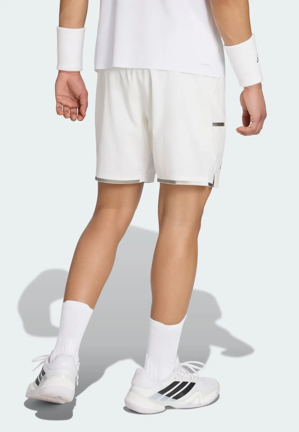 Спортивные шорты Adidas Performance Regular белого цвета — фото 3