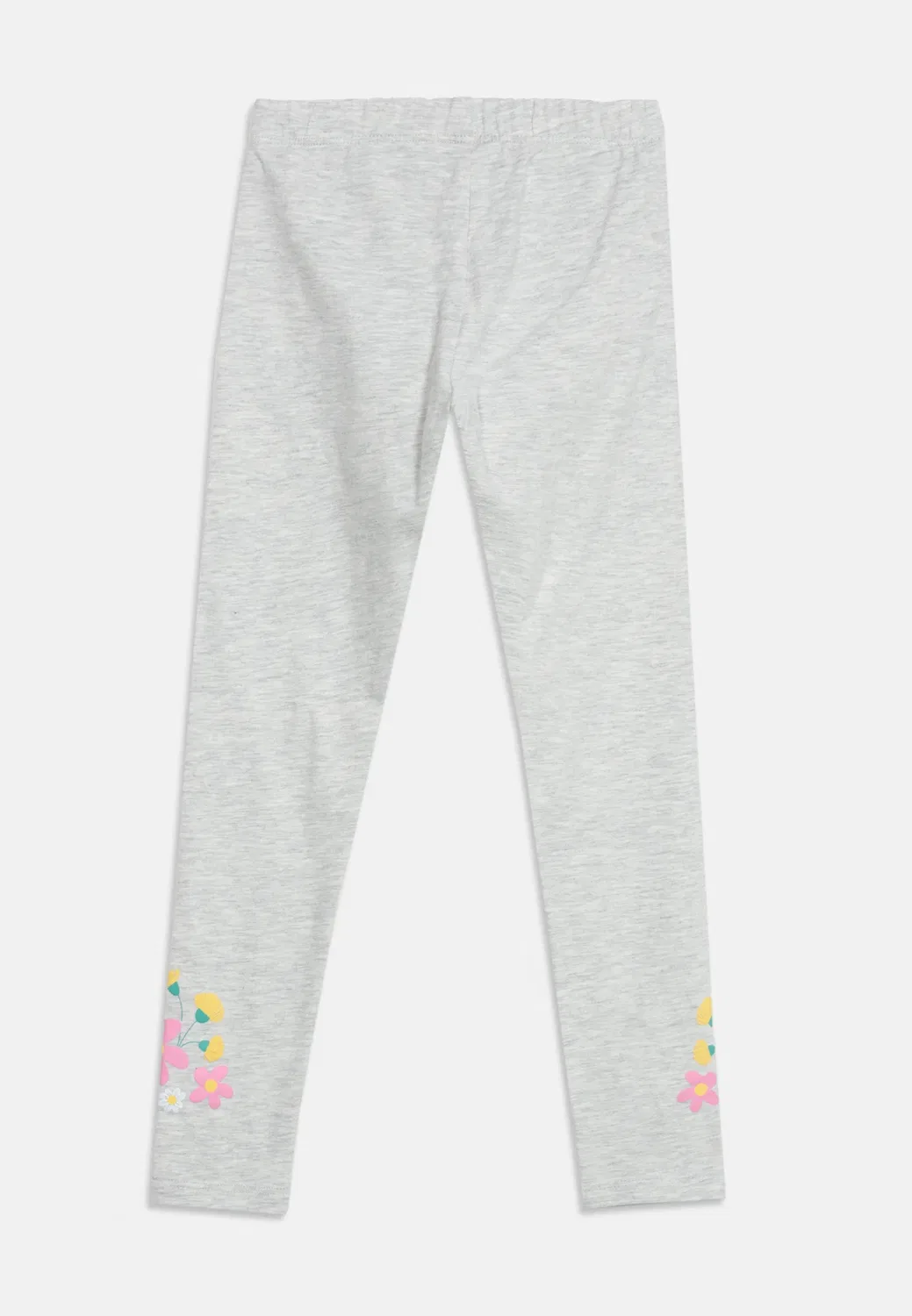 5 шт. - леггинсы - брюки Friboo By Zalando, Pink/Green/Mottled Grey — фото 3