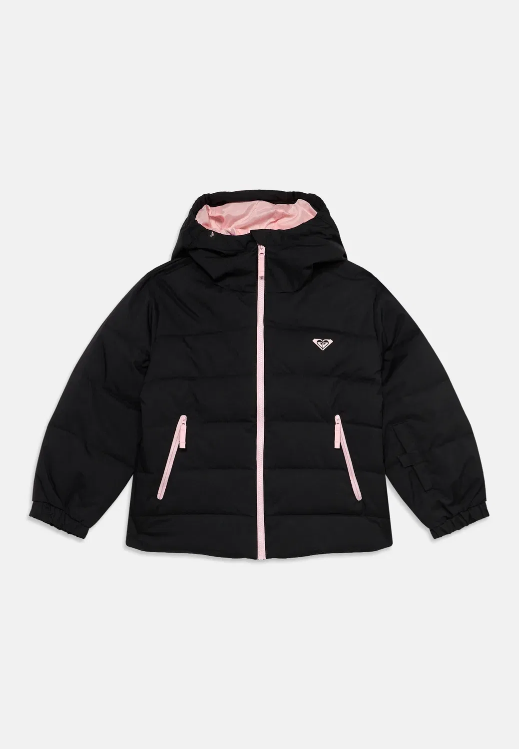 Снежная горная пушистая зимняя куртка Roxy, True Black — фото 3