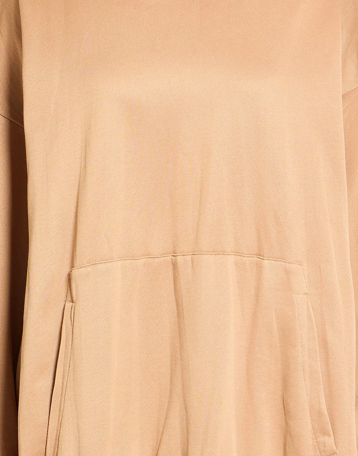 Женский свитшот из французского терье с капюшоном Acne Studios, бронзовый — фото 4