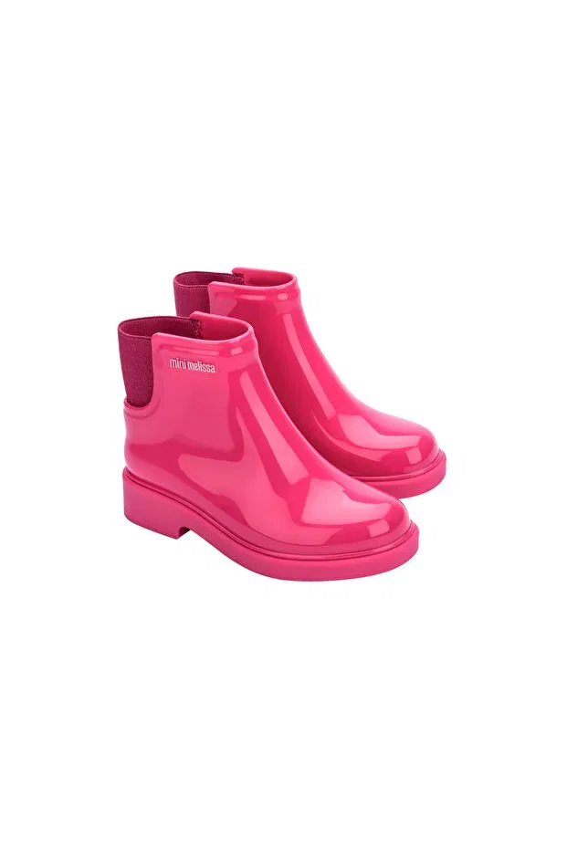 Детские ботинки для девочек без шнуровки Mini Melissa, Pink