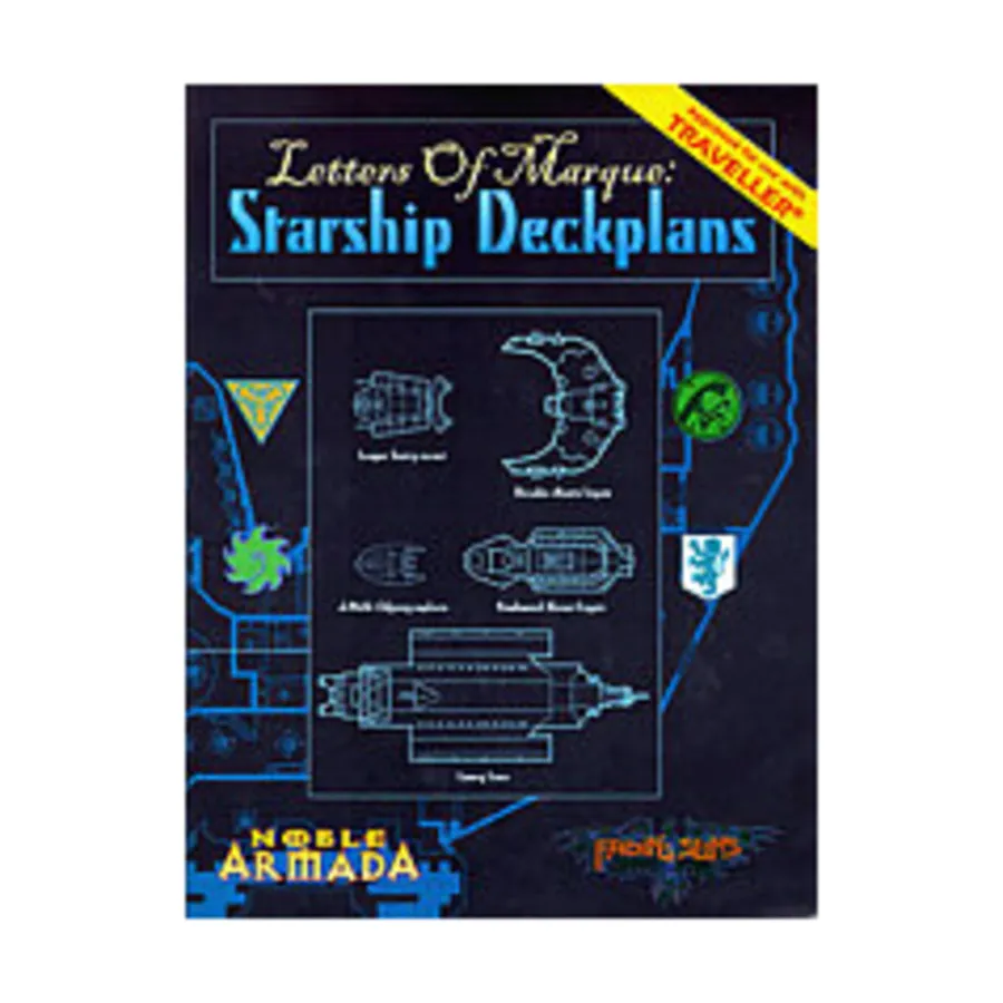 

Letters of Marque #1 - Starship Deckplans, Fading Suns, мягкая обложка