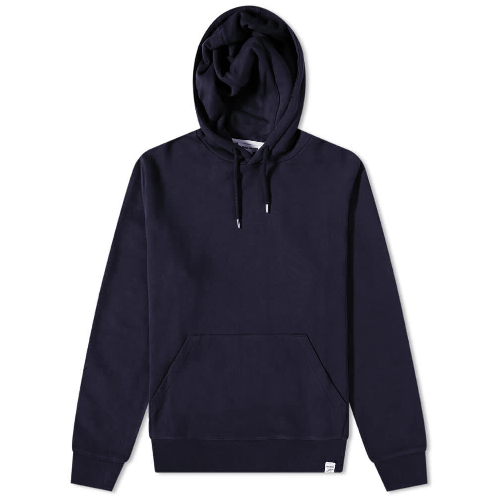 

Толстовка Norse Projects Vagn Classic Popover Hoody, Черный, Толстовка Norse Projects Vagn Classic Popover Hoody