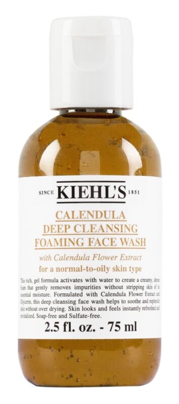 

Гель для глубокого очищения лица Kiehl's Calendula Deep Cleansing Foaming Face Wash