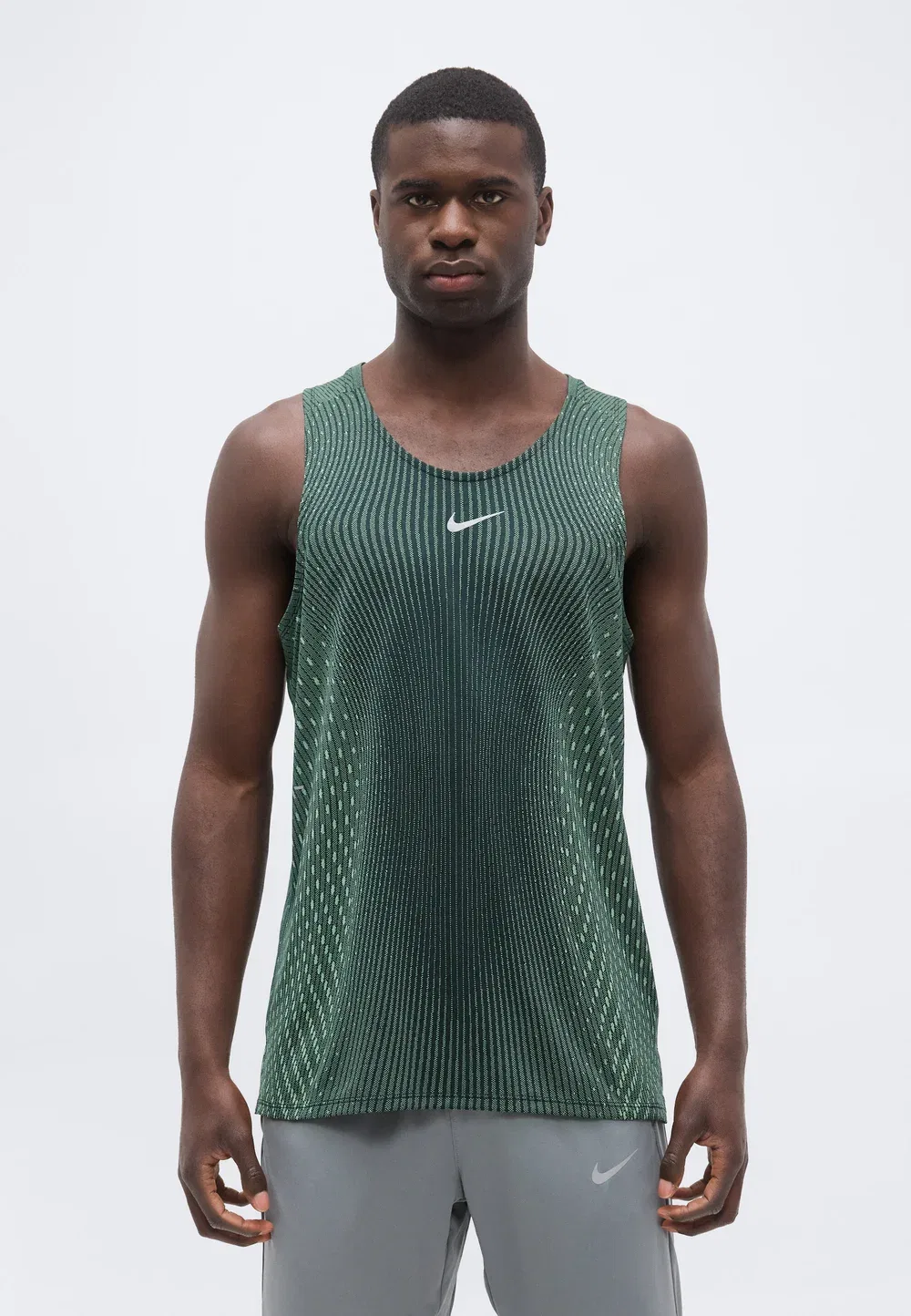 Майка Stride - топ Nike Performance, Black/Voltage Green