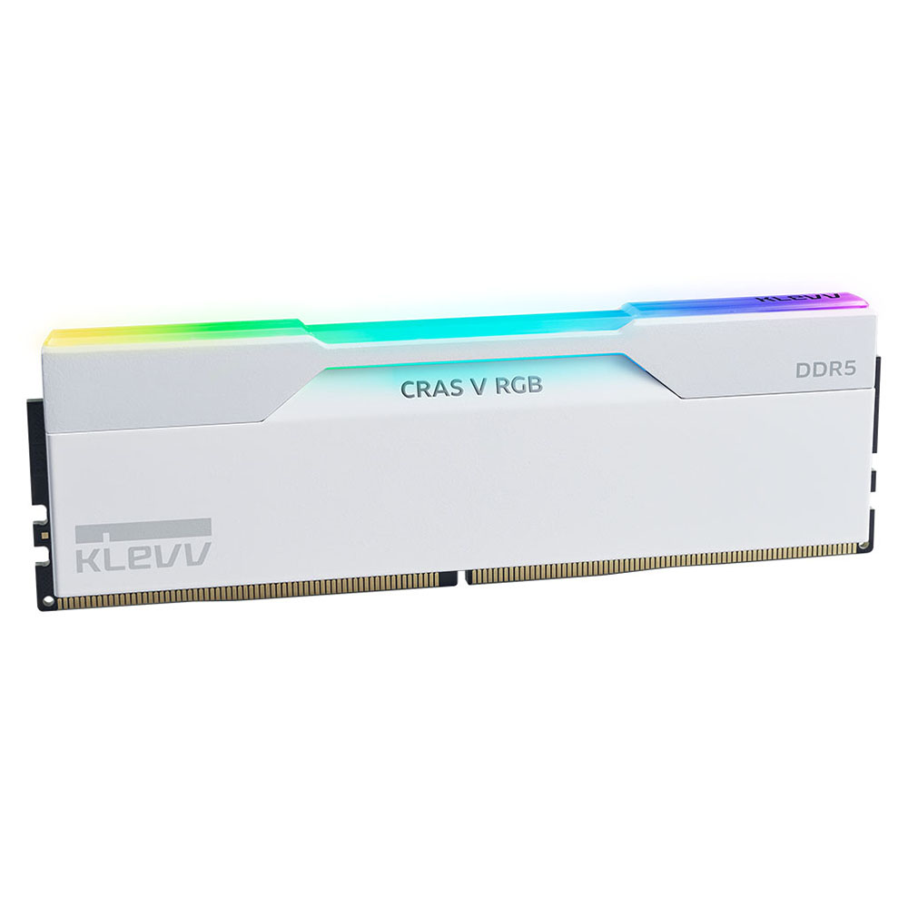 Оперативная память KLEVV Cras V RGB, 64 Гб (2 х 32 Гб), DDR5, 6400 МГц, KD5BGUA80-64A320J, белый — фото 2