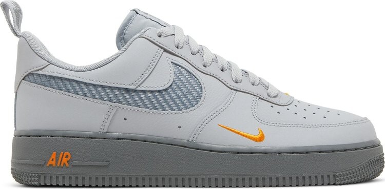 

Кроссовки Nike Air Force 1 '07 'Wolf Grey Kumquat', серый