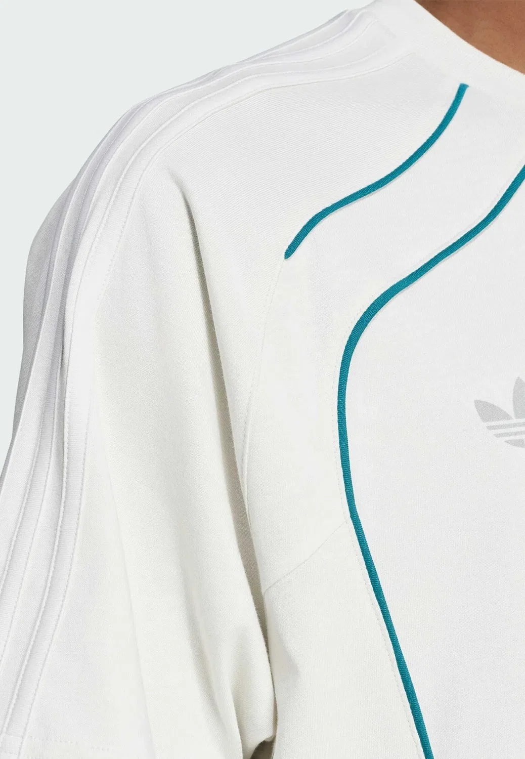Футболка LFC с коротким рукавом - футболка с принтом Adidas Originals, Orbit Grey — фото 4