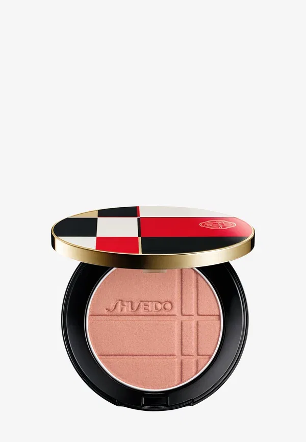 Румяна гlow-усиливающая пудра Smu color + гlow enhancer - blusher Shiseido, Coral Moonstone 7 г, цвет coral moonstone