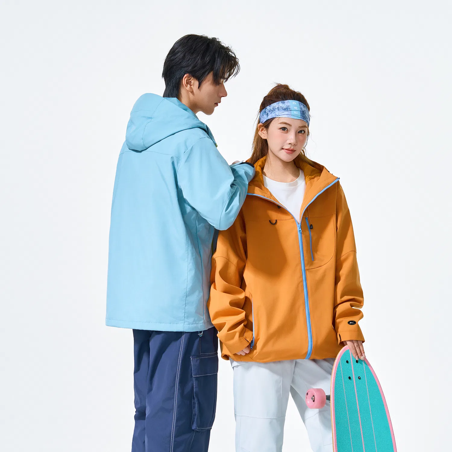 Детский комплект куртка и брюки с капюшоном, из ветровки, Windbreaker, WARRIOR — фото 4