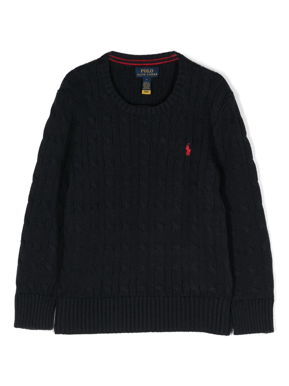 

Джемпер фактурной вязки POLO RALPH LAUREN KIDS, синий