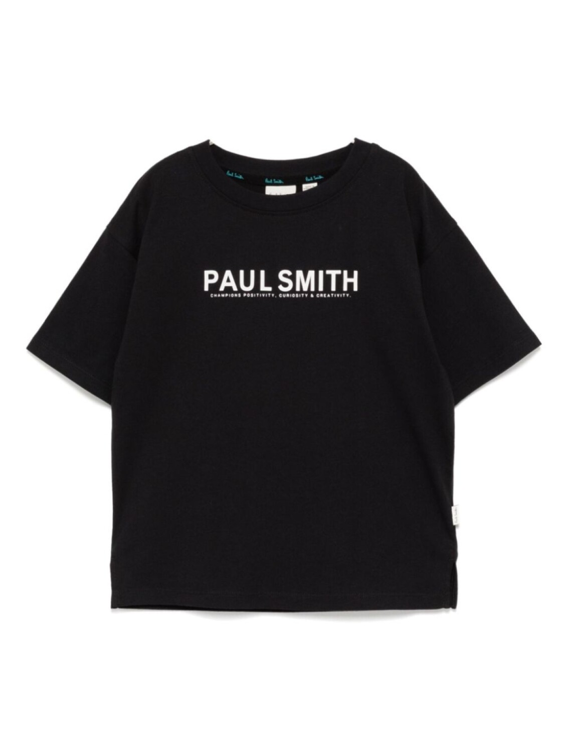 

Футболка с принтом Paul Smith Junior, черный