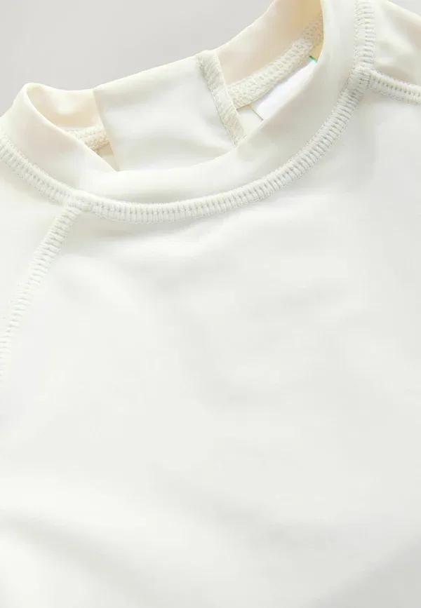 Рашгард из нейлона с эластаном Regular fit - rash vest Next Ecru White, белый — фото 2