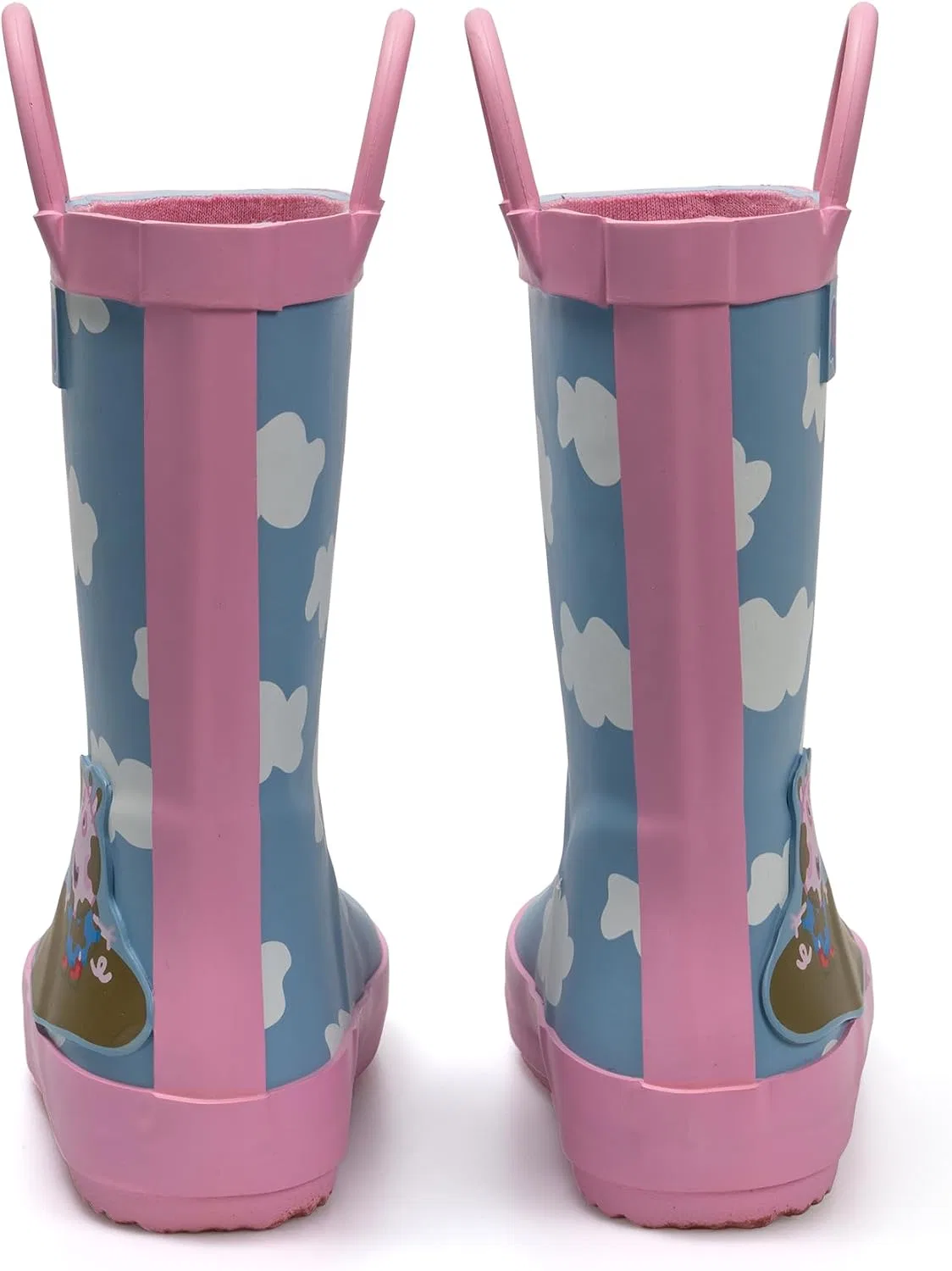 Детские сапоги дождевые для девочек Peppa Pig Ground Up, Blue — фото 4