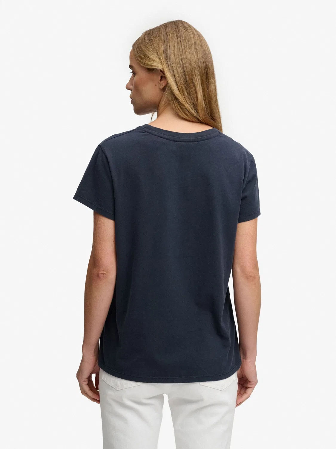 Футболка Slim Fit Superdry, темно-синий — фото 2