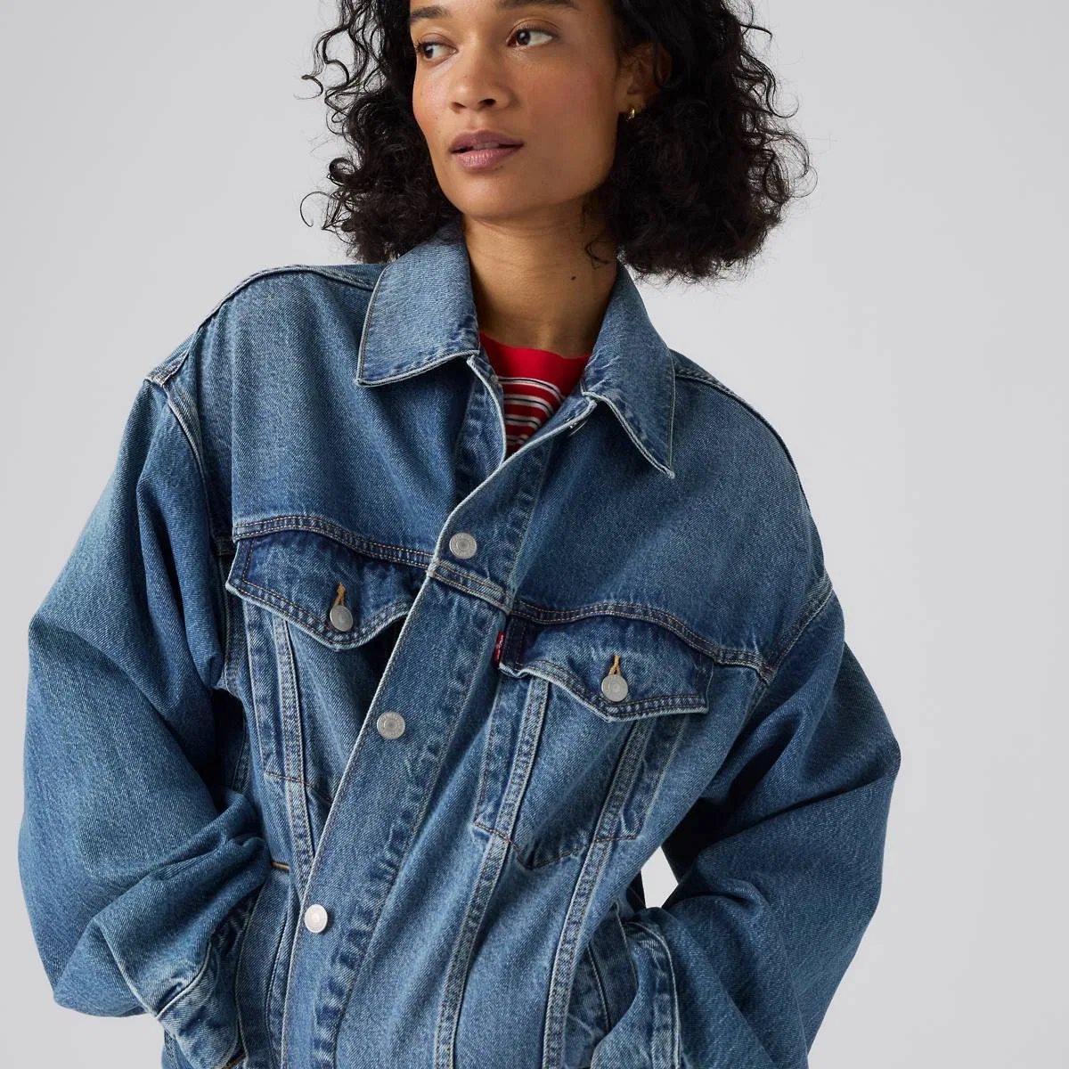 Куртка дальнобойщика размера XL Levi's, Trial Case - Medium Wash — фото 2